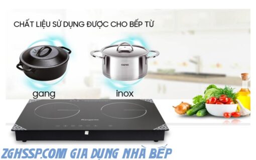 bếp điện từ đôi Kangaroo KG498N được thiết kế với nhiều tính năng an toàn để bảo vệ người dùn