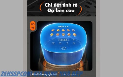 Đa số người dùng đánh giá cao nồi chiên không dầu Bear QZG-F15G1 nhờ thiết kế đẹp mắt,